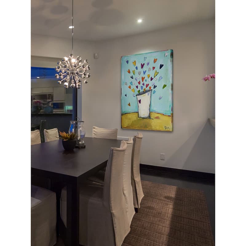 Marmont Hill - "Filled to the Brim" by Tori Campisi Painting Print on Canvas - Multi-Color