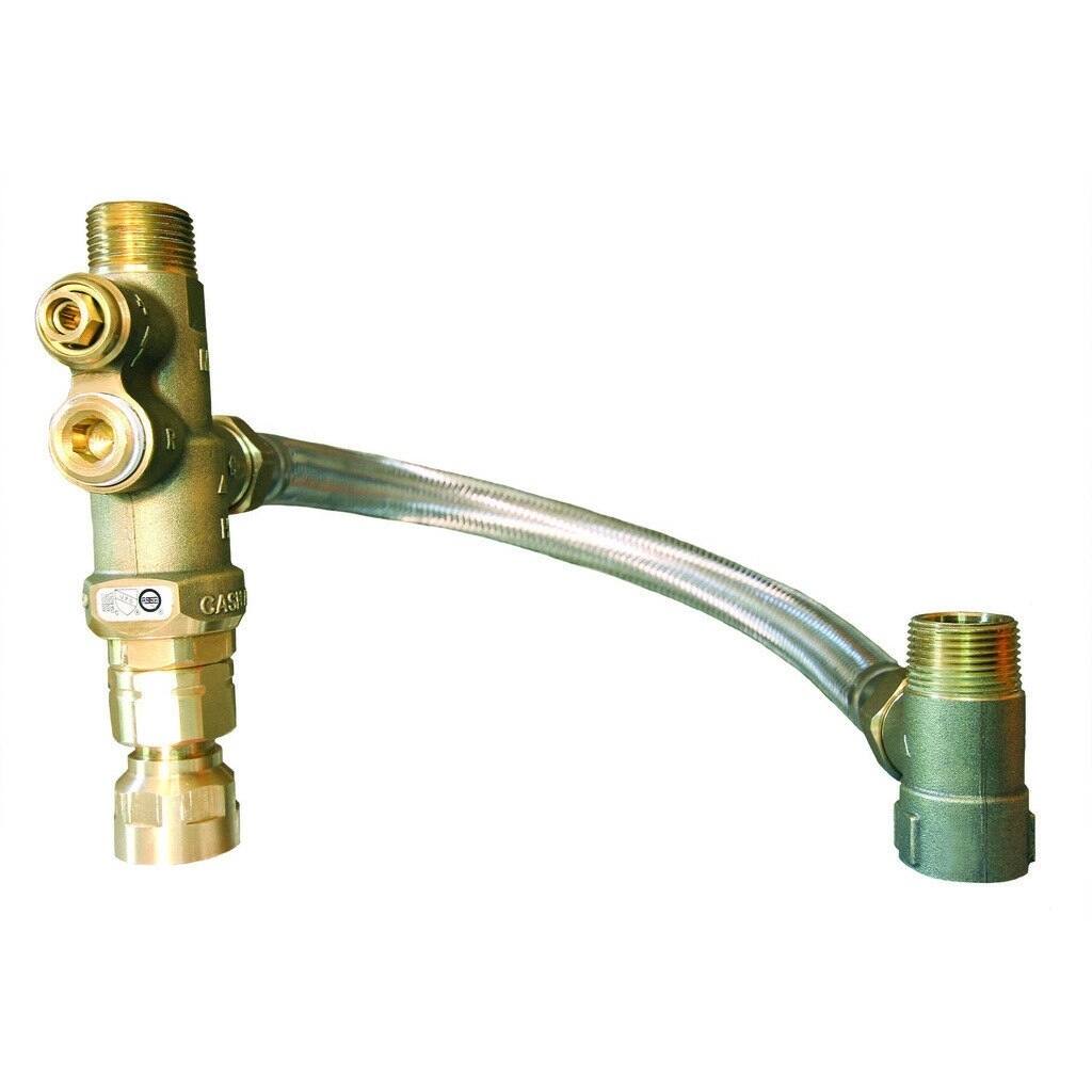 Sharkbite 0.75-inch Heatguard Tank Booster Pro with Integral Checks Thermostatic Mixing Valve