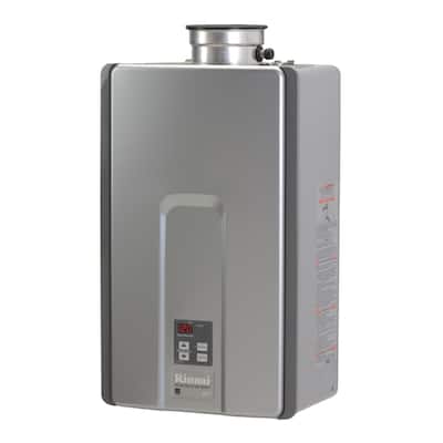 Rinnai Tankless Water Heater (Internal 180k Btu 7.5gpm max w/Valve) RL75iP Silver