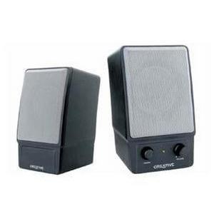 CREATIVE SBS 240 SPEAKER BLACK SPKR2PC 3W RMS W/ VOL & LED PLAIN BOX D3 Publishing Computer Speakers