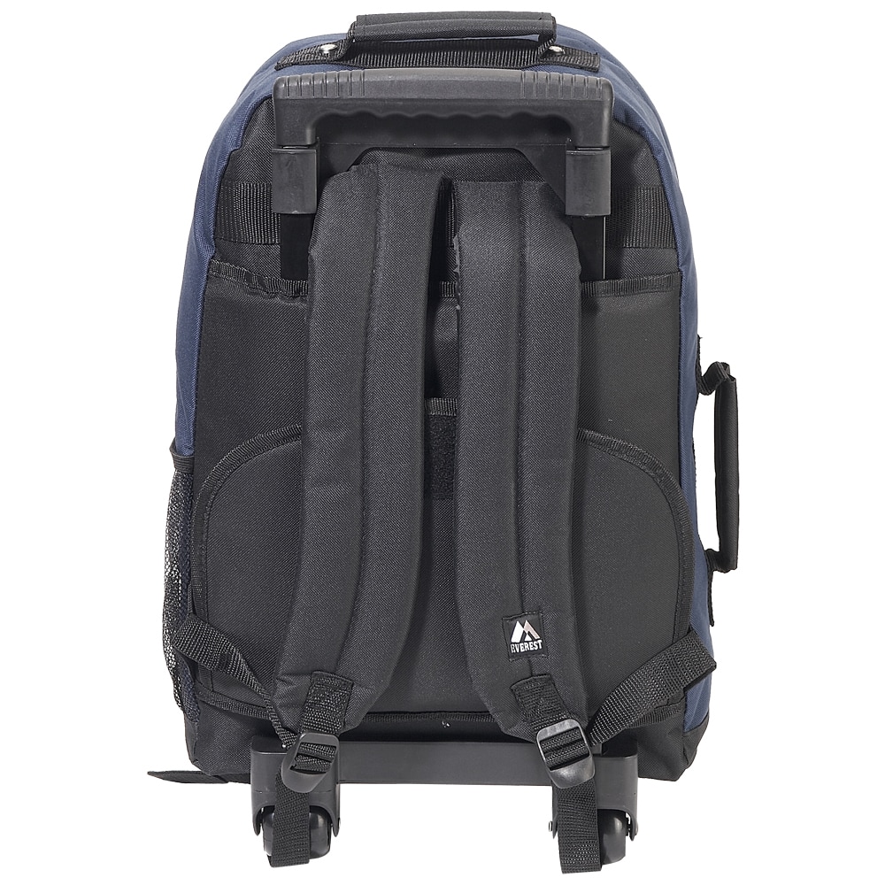 New Everest Quality Black Travel Backpack with Laptop Sleeve 17" Full Size Bag
