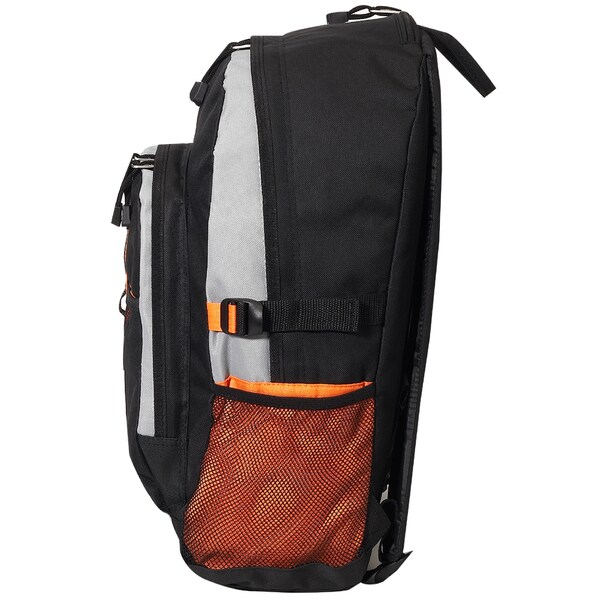 backpack with mesh pocket