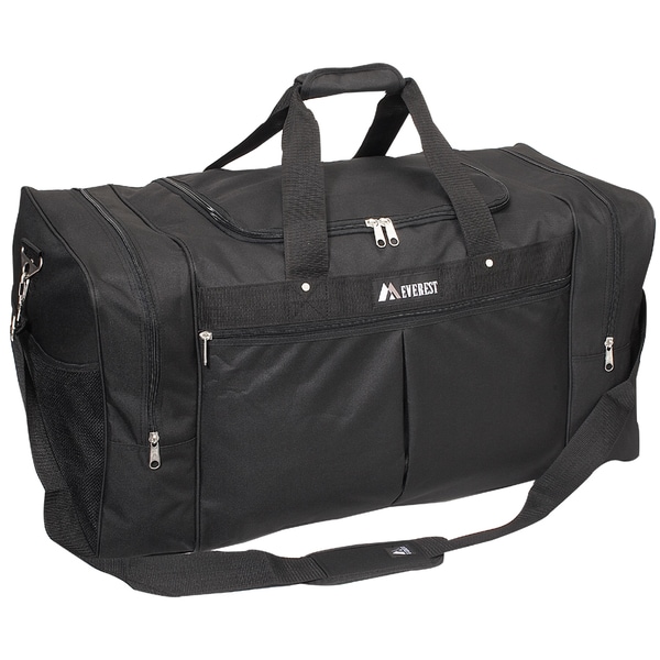 Shop Everest 30-inch Black Travel Gear Duffel Bag - Free Shipping On Orders Over $45 - Overstock ...