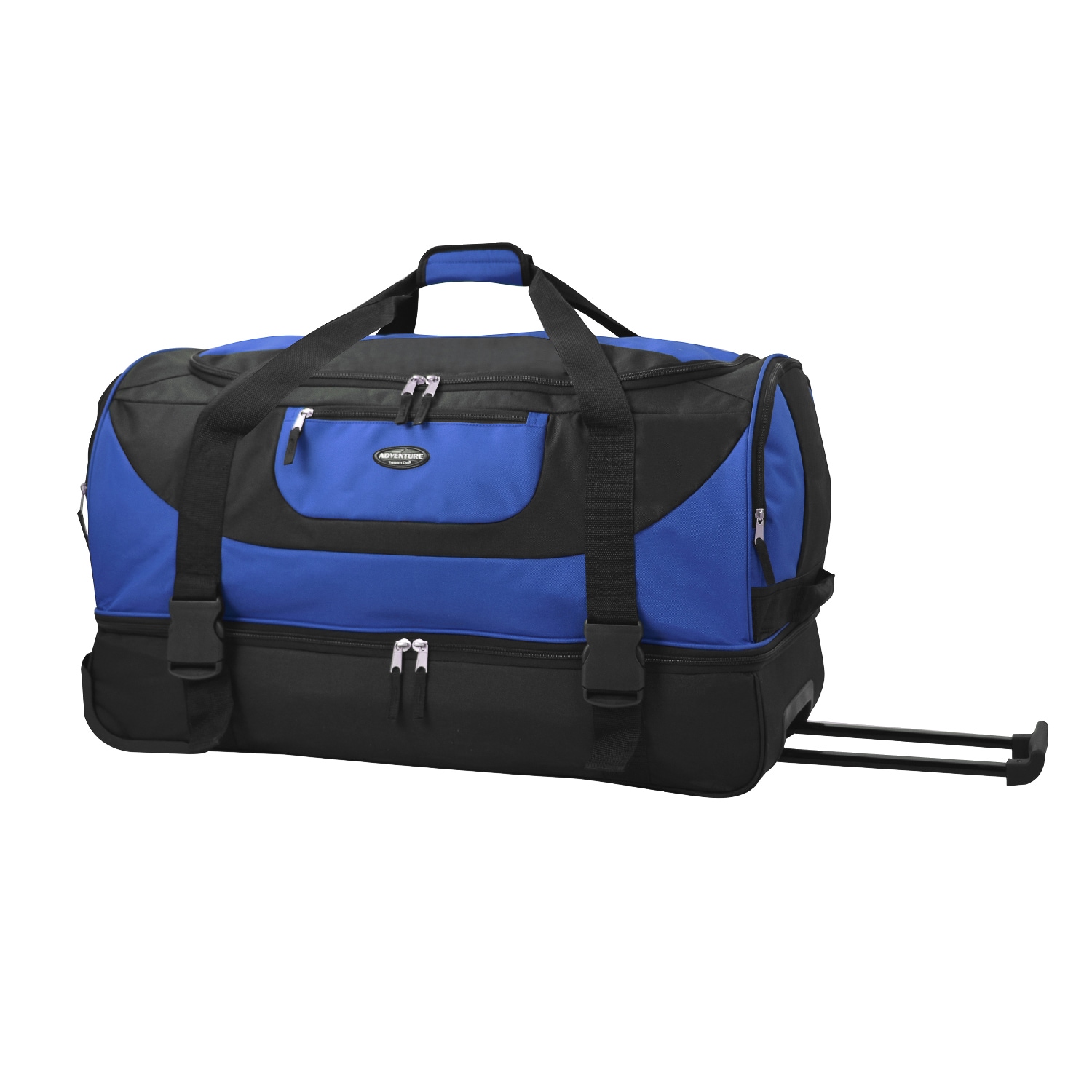 Travelers Club Xpedition 30 Inch Rolling Multi-Pocket Upright Duffel