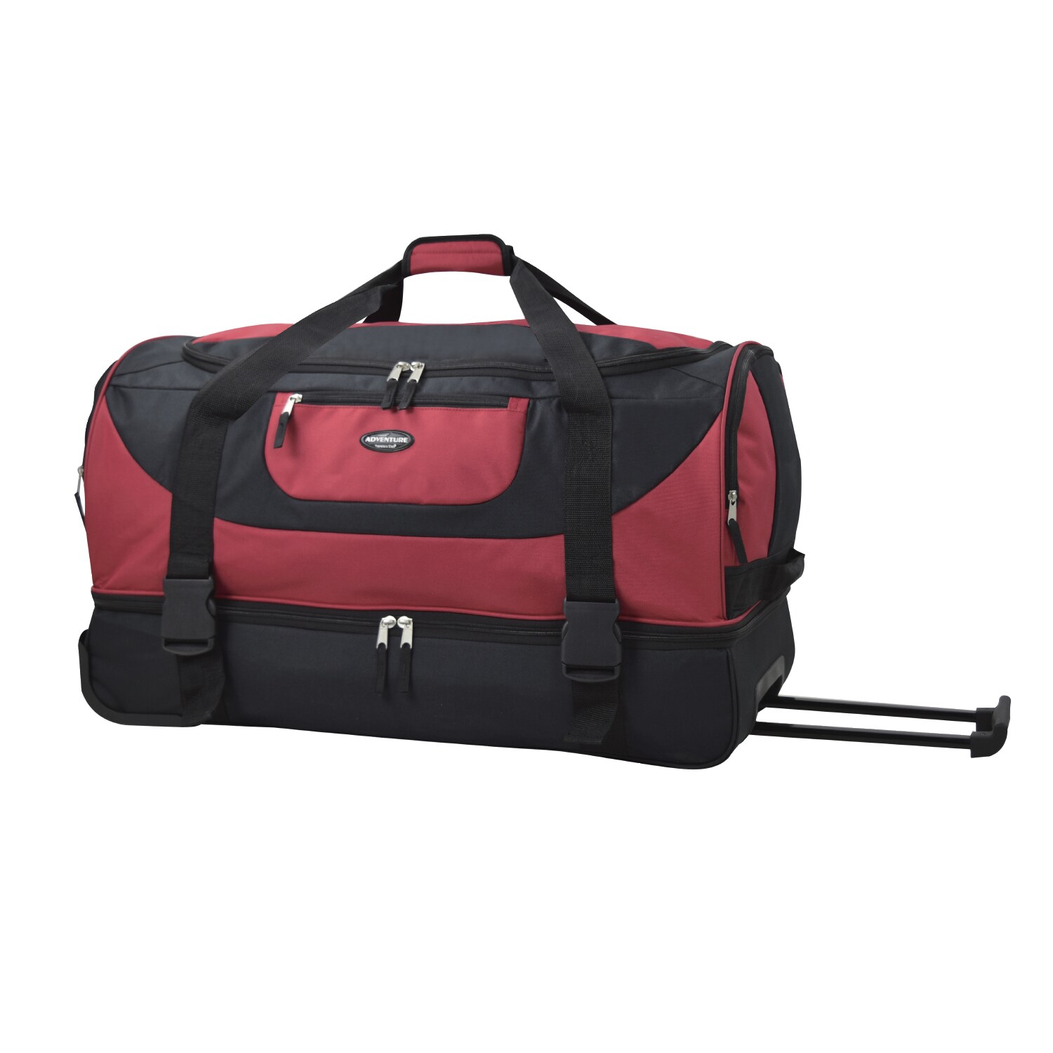 travelers club rolling duffel bag