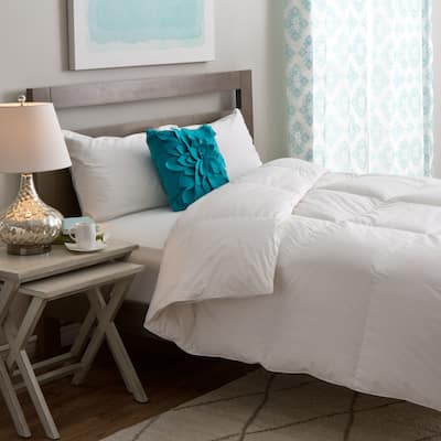 Candice Olson All Season Down Comforter 550 Fill Power White Down