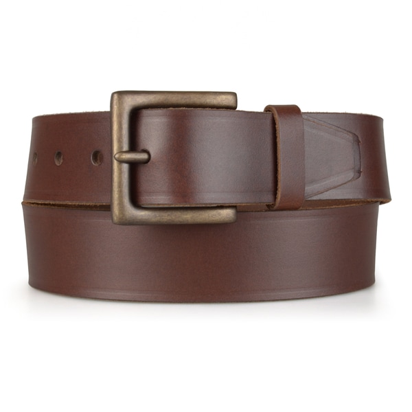 Shop Timberland Men's Classic Jean Genuine Leather Belt - Free Shipping ...