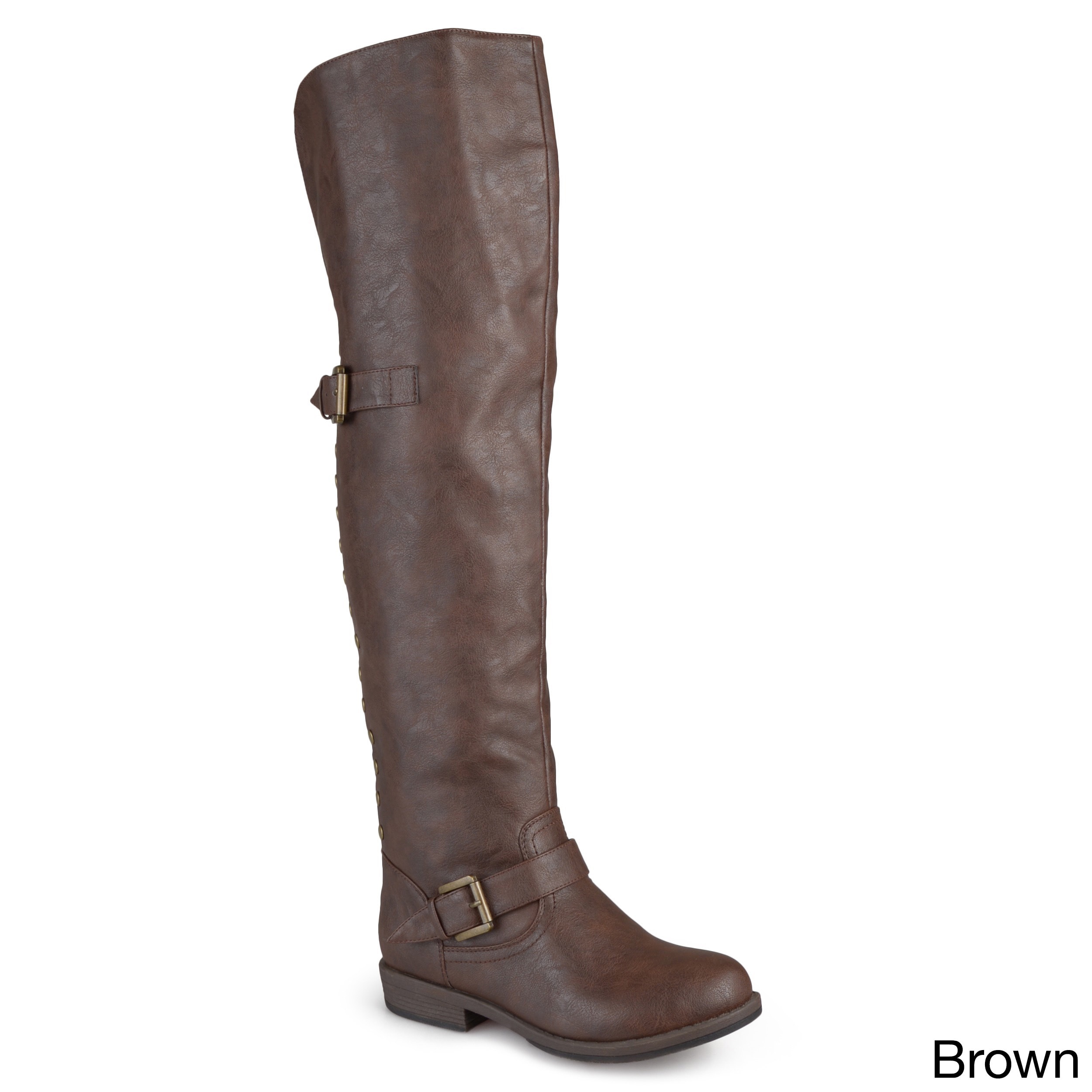 over the knee riding boots wide calf