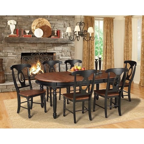 Simply Solid Emeline Solid Wood 8-piece Dining Collection