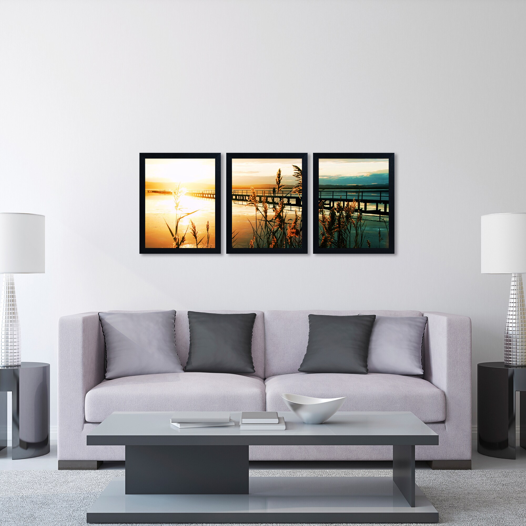16 by 20-Inch Wood Frame Four Musketeers Artwork by Beata Czyzowska Young 16 by 20-Inch Wood Frame Four Musketeers Artwork by Beata Czyzowska Young