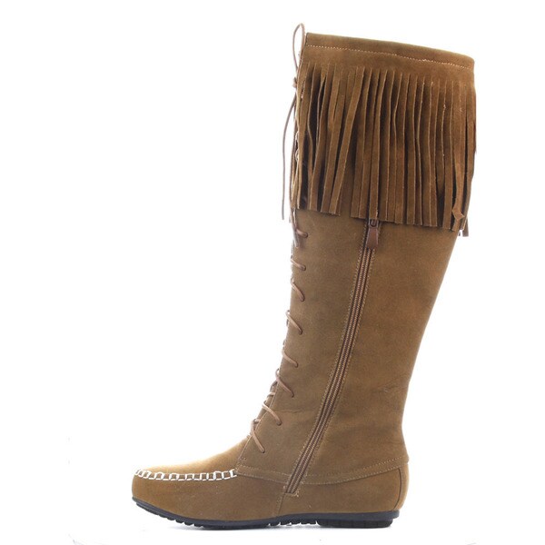 carmela knee high suede boots