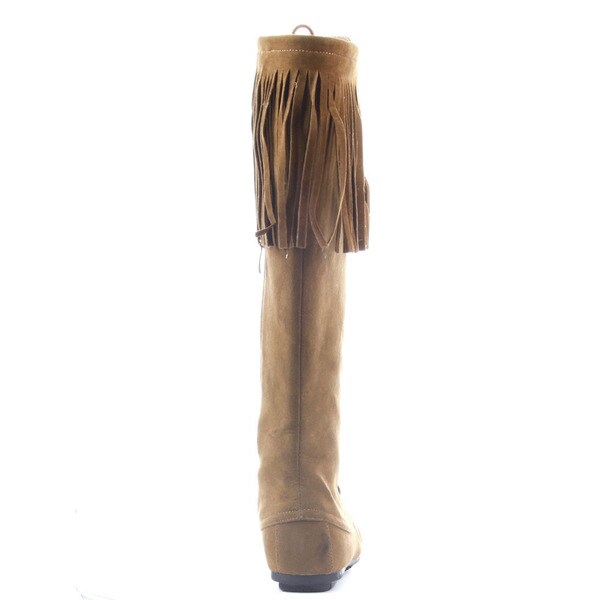 carmela knee high suede boots