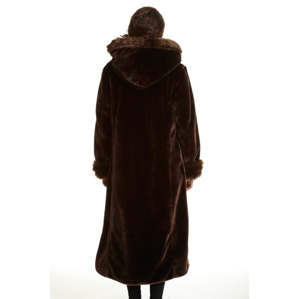 women's full length fur coats