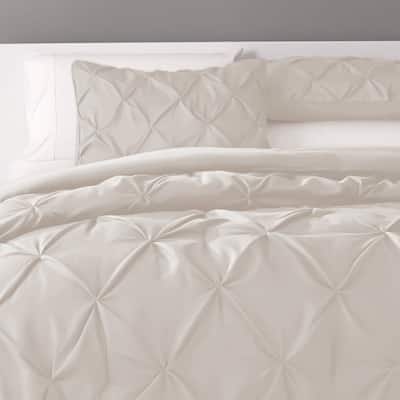 Size King Off White Pintuck Comforter Sets Find Great Bedding