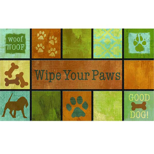 Coir Door Mat 30in x 18in - Welcome Horse