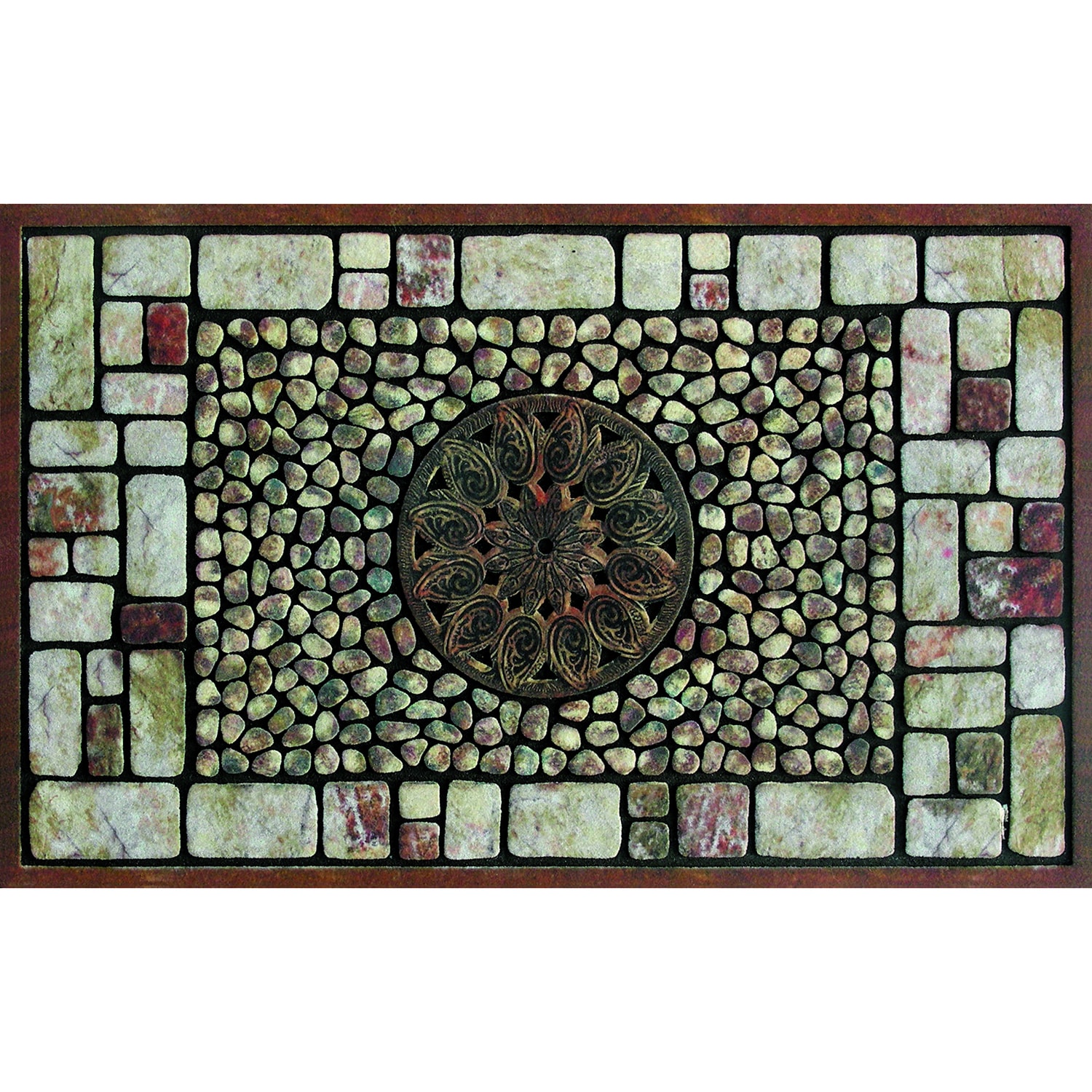 Outdoor Notre Dame Greystone Doormat 18 X 30