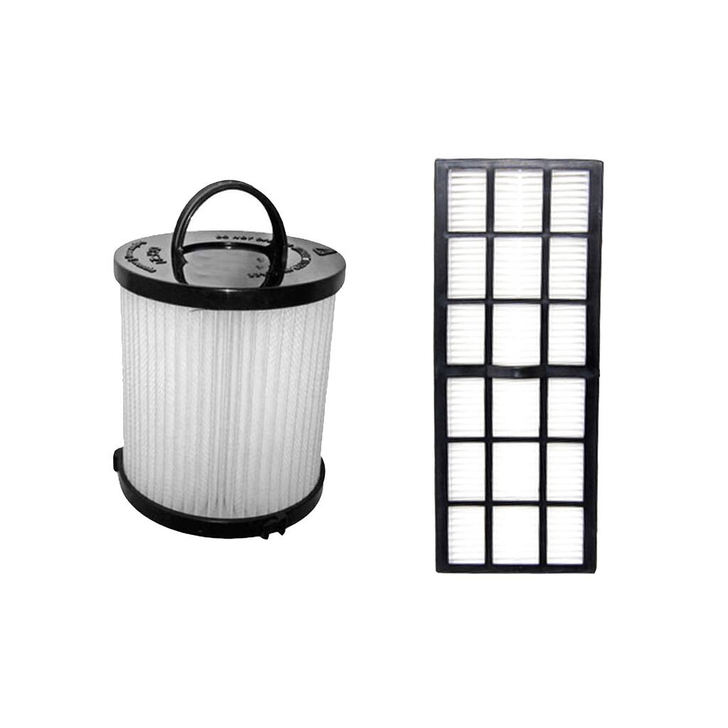 Crucial Vacuum Eureka DCF21 and HF7 Washable Filter Kit - Black