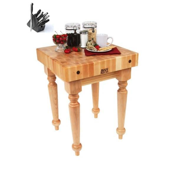 John Boos Maple End Grain Butcher Block 30 x 30 x 6