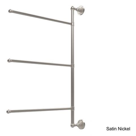 Allied Brass Dottingham Collection 3-swing Arm 28-inch Towel Bar