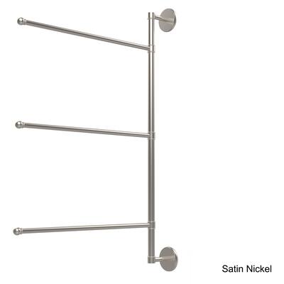 Allied Brass Prestige Skyline Collection 3-swing Arm 28-inch Towel Bar