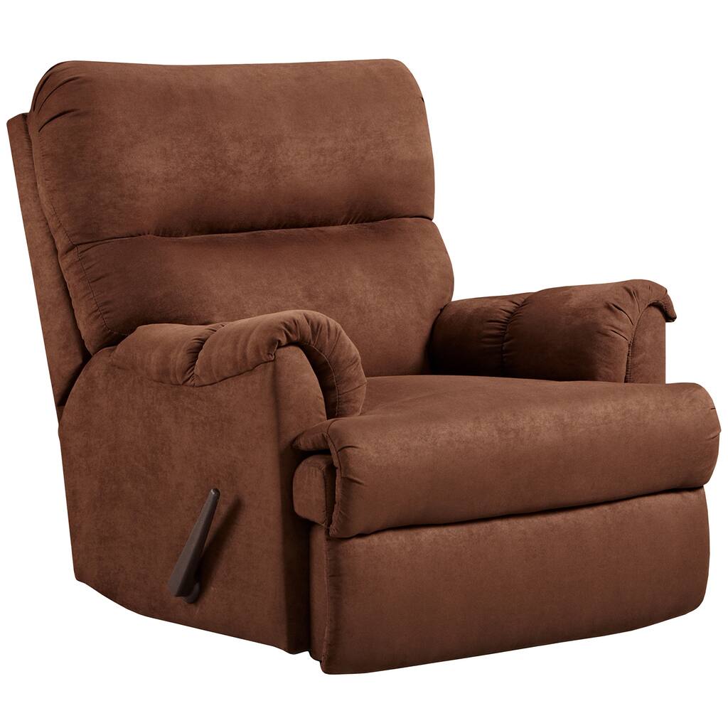 Exceptional Designs Microfiber Rocker Recliner