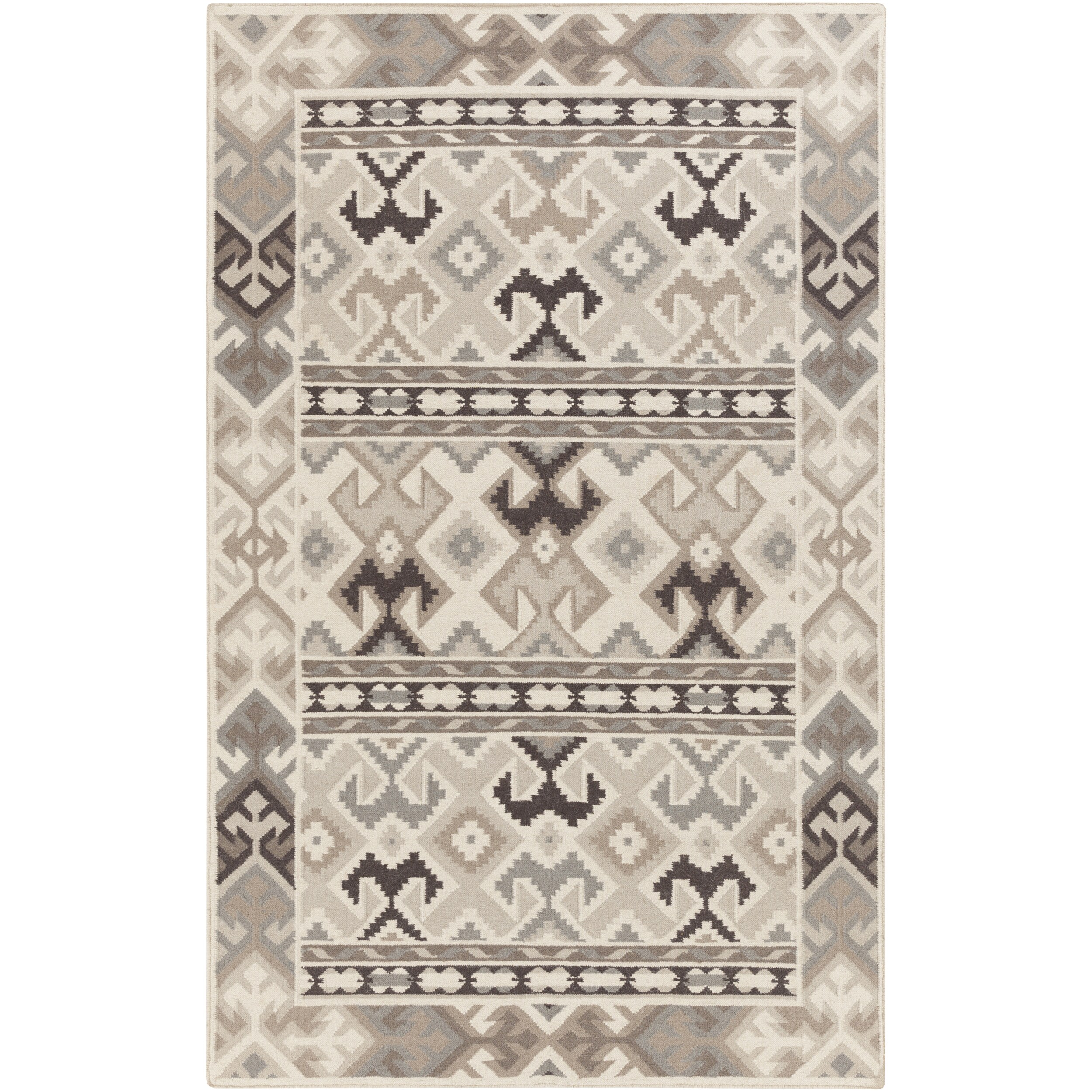 Shop Hand Woven Leah Southwestern Style Wool Area Rug Overstock 10426526