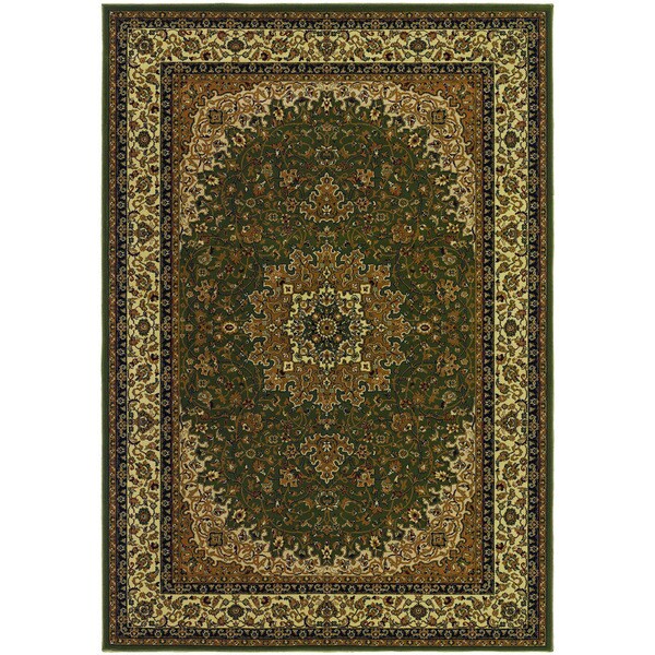 Couristan Izmir Royal Kashan Green Rug 9 X 12 Free Shipping Couristan Izmir Royal Kashan Green Rug 9 X