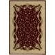 preview thumbnail 9 of 10, Nourison Chalet CL04 Area Rug 5' 3" x 7' 9" - Garnet - Rectangle