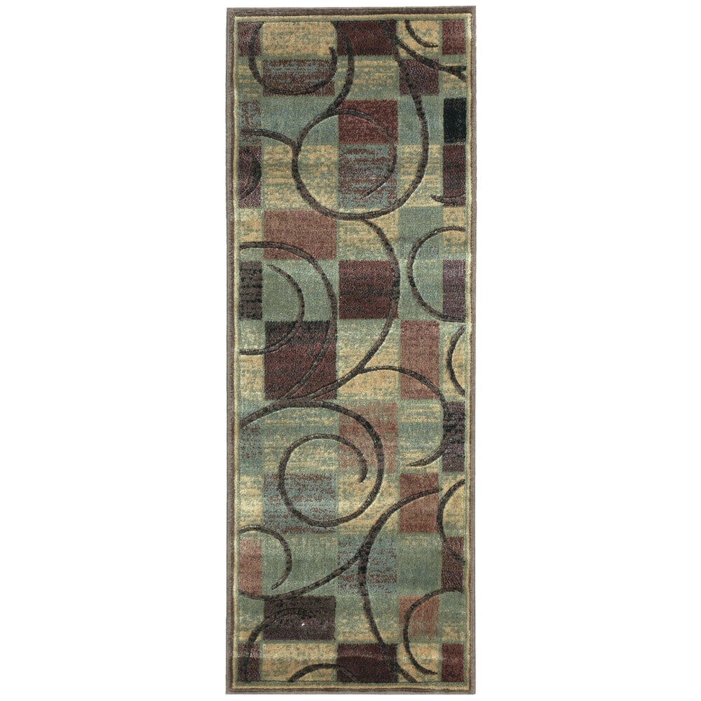 Nourison Expressions Geometric Abstract Cubist Area Rug