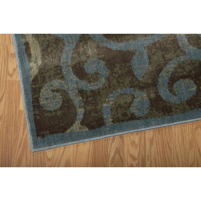 Nourison Expressions Modern Abstract Trellis Area Rug