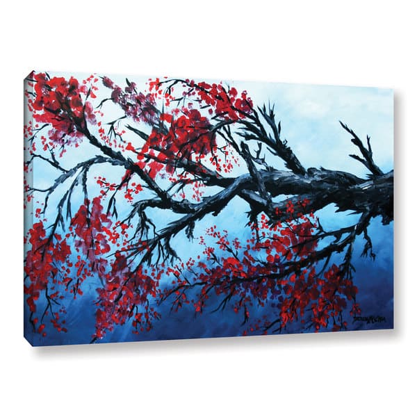 ArtWall Derek Mccrea 'Japanese Cherry Blossom' Gallery-wrapped Canvas ...