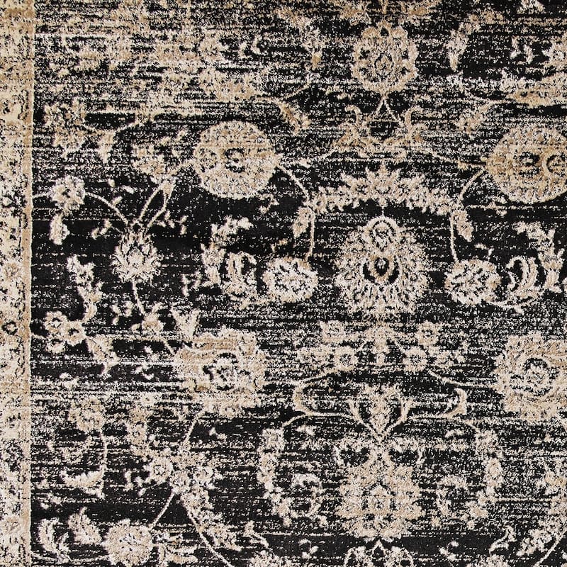 Couristan Zahara Floral Emblem Area Rug