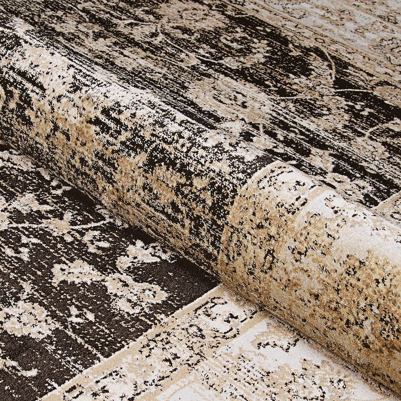 Couristan Zahara Floral Emblem Area Rug