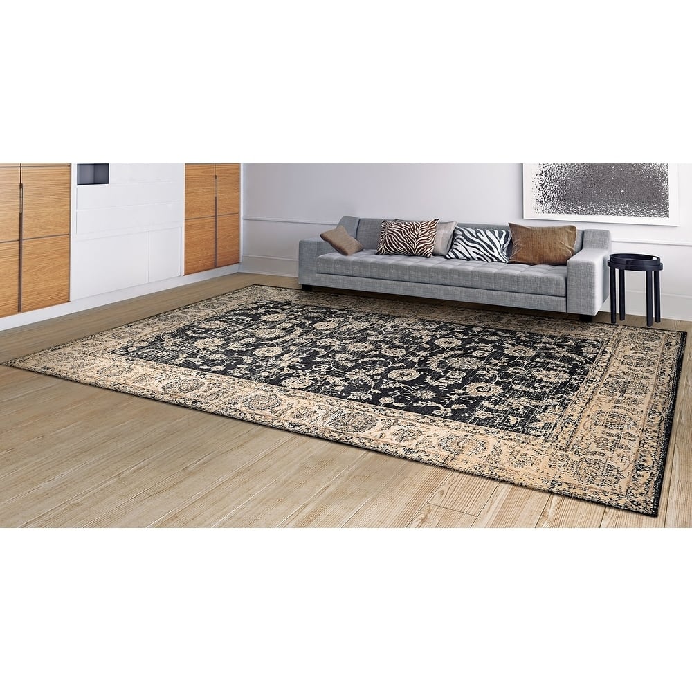 Couristan Zahara Floral Emblem Area Rug