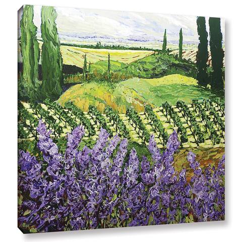 ArtWall Allan Friedlander 'Chinaberry Hill' Gallery-wrapped Canvas - Multi