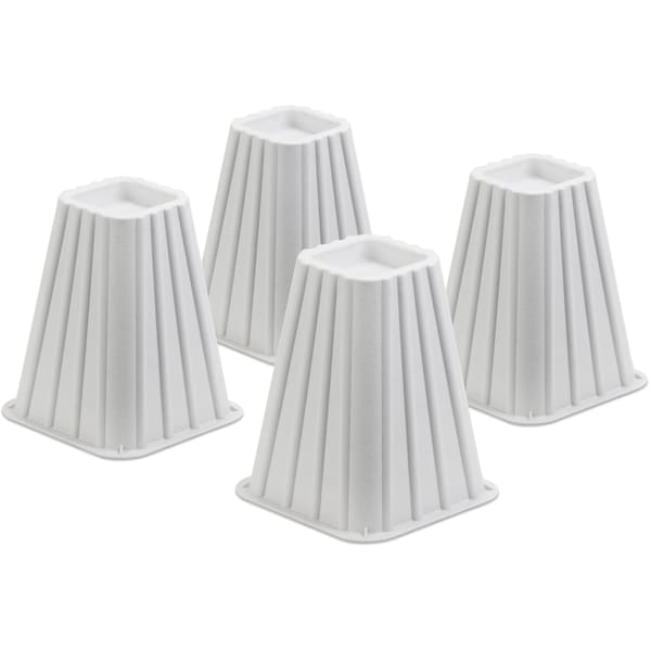 Ivory Bed Risers (Set of 4)   17526281 Big