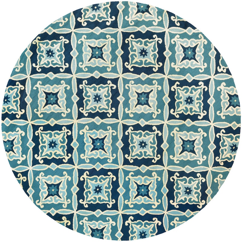 Couristan Beachfront Sea Glass Indoor/ Outdoor Area Rug