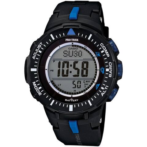 ProTrek Triple Sensor Watch Blue Black