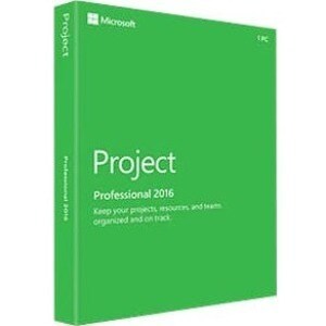 Microsoft Project 2016 Professional - Box Pack - 1 PC