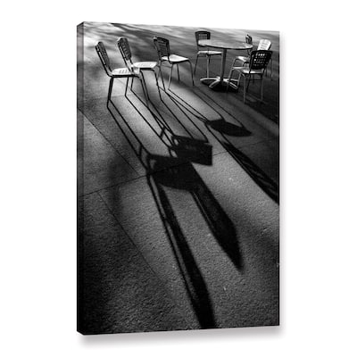 ArtWall Steve Ainsworth 'Chairs And Shadows' Gallery-wrapped Canvas - Multi