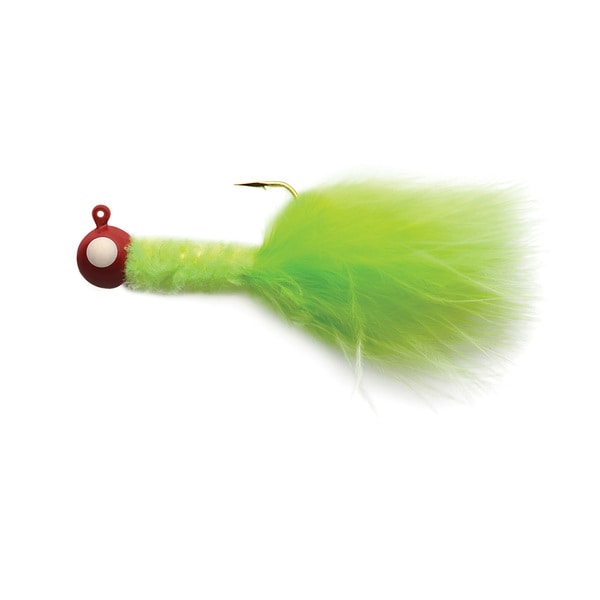 Eagle Claw Crappie Jig 0.332 oz Red-Chartreuse