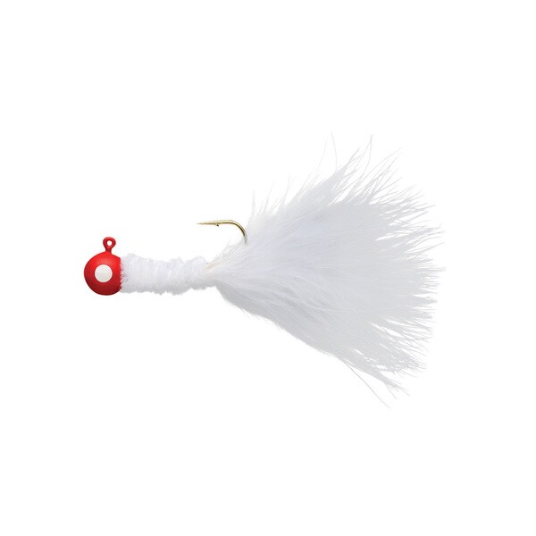 Eagle Claw Crappie Jig 0.125 oz Red-White
