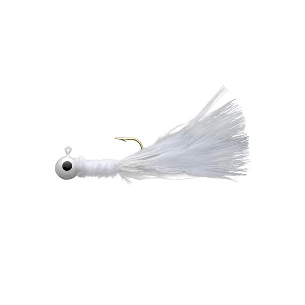 Eagle Claw Crappie Jig 0.125 oz White
