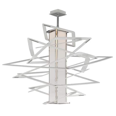 Corbett Lighting Tantrum 1-light White Large Pendant