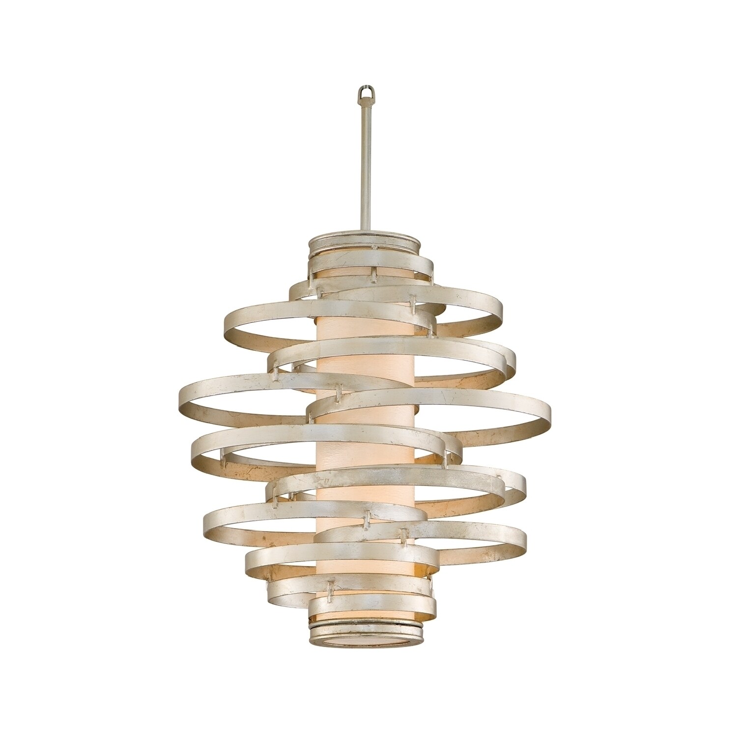 Corbett Lighting Vertigo 2 Light Silver Pendant Vertigo 2 Light Silver Pendant