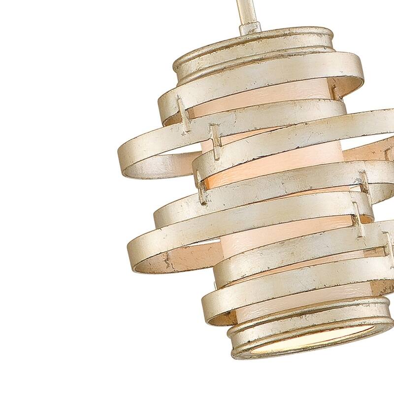 Corbett Lighting Vertigo 1-light Silver Mini Pendant