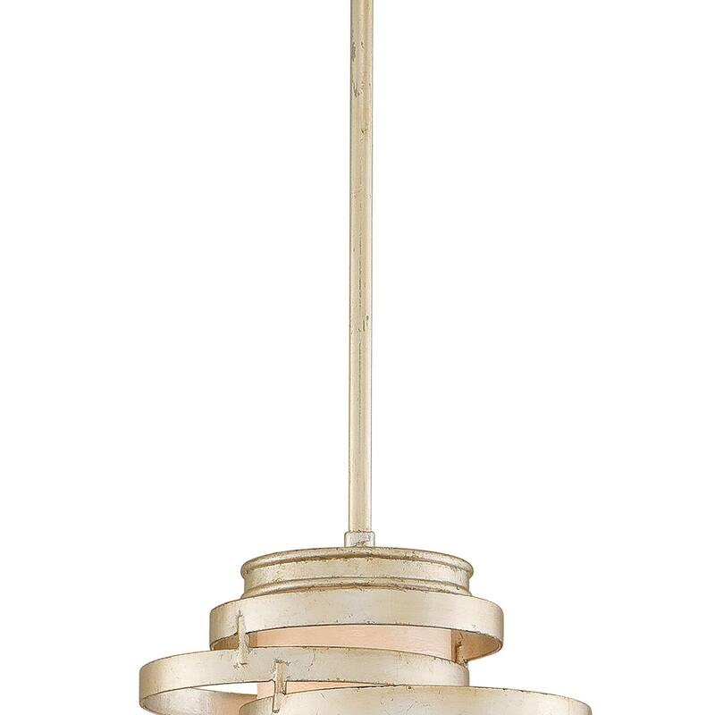 Corbett Lighting Vertigo 1-light Silver Mini Pendant