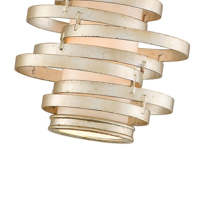 Corbett Lighting Vertigo 1-light Silver Mini Pendant