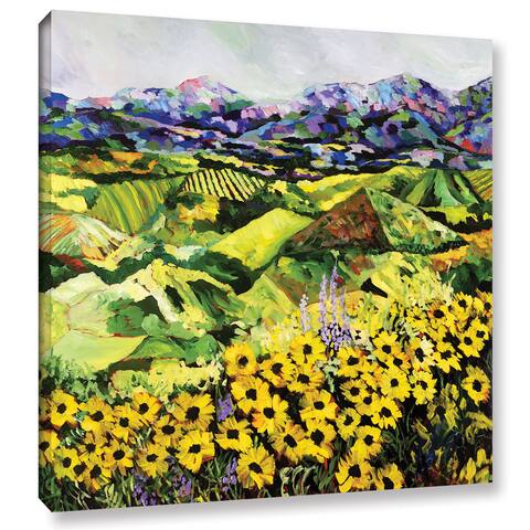 ArtWall Allan Friedlander 'Sweet Bluff' Gallery-wrapped Canvas