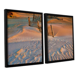 ArtWall Steve Ainsworth 'Dune Patterns Ii' 2 Piece Floater Framed ...